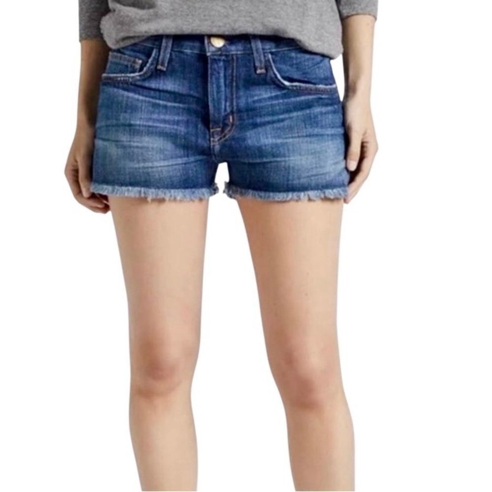 Current/Elliott The Boyfriend Short in Blue Denim Women’s 26